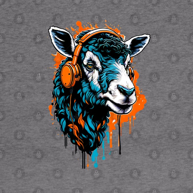 Sheep funny art lover by T-shirt US